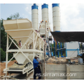 Planta de mezcladora de concreto HZS50 portátil con silo de cemento